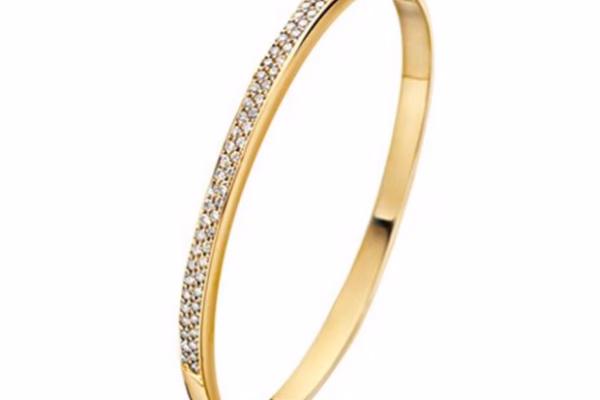 Gouden armband met diamanten